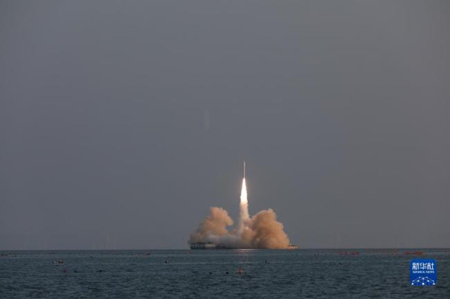 谷神星一号(hao)海射型運載火(huo)箭成功發射