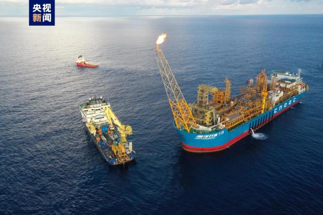 我國(guó)自主開發深水(shuǐ)油田群原油産(chǎn)量突破1000萬噸