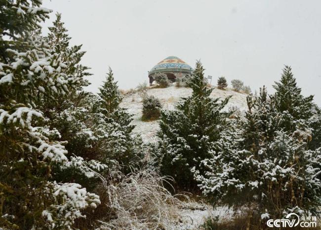 甘肅(su)酒泉：立夏飛雪(xue)