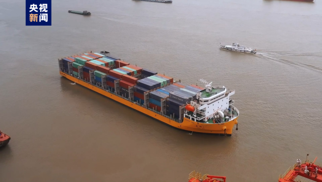 萬噸海輪(lun)首次入境陽邏(luo)港！