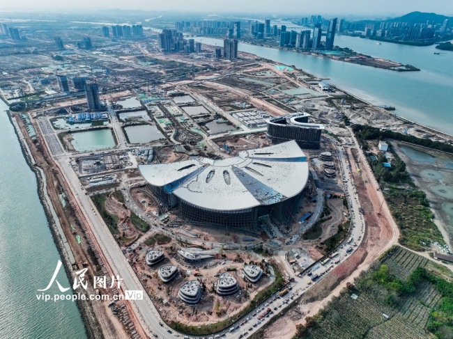 廣(guang)東廣州:國(guó)際金融論(lùn)壇會址建(jiàn)設如火如(rú)荼