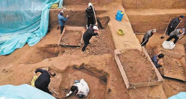 河(he)南考古再發現(xiàn)“城摞城”奇觀