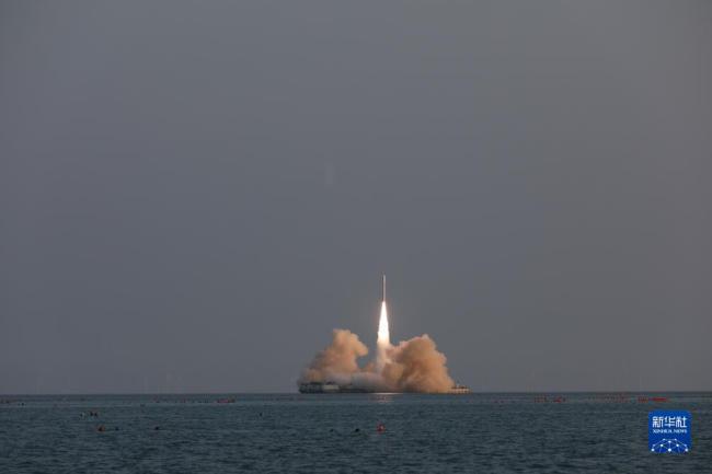 谷神星一号(hao)海射型運載火(huo)箭成功發射