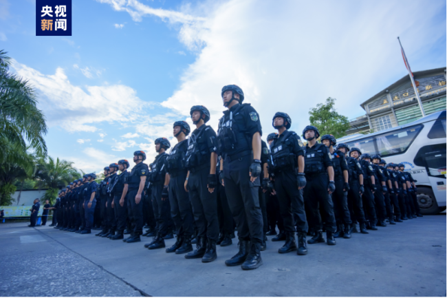 1207名緬北(bei)涉我國電詐犯(fàn)罪嫌疑人移交(jiāo)我方